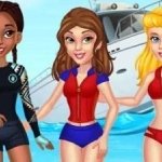 Постер игры Принцесса Спасатели Малибу